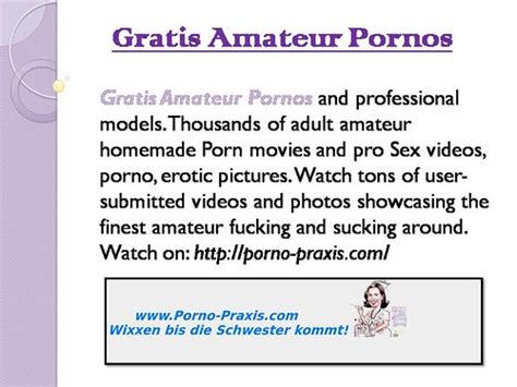 amateurs pornos